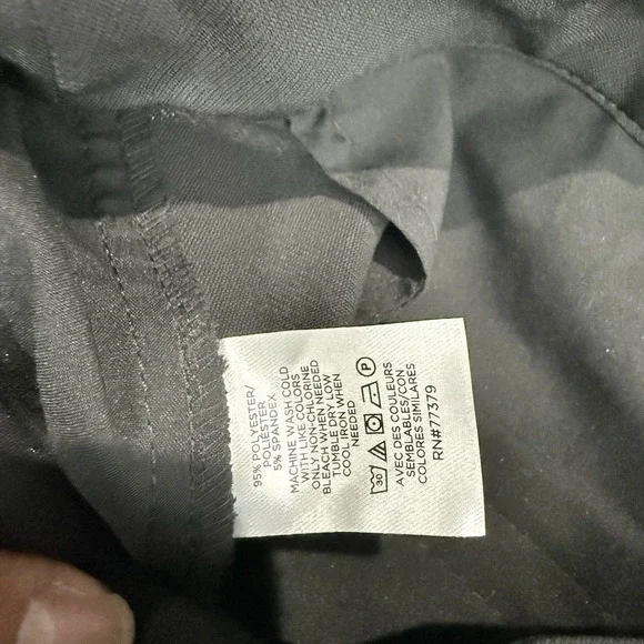 NWOT Ann Taylor The Wide Leg Pant in Fluid Crepe Black Size 4 Workwear - Picture 5 of 10